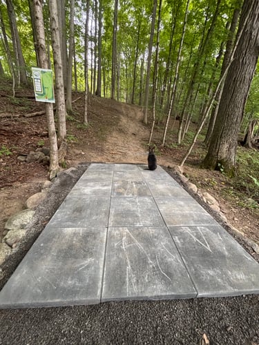 Hole 8 new pad