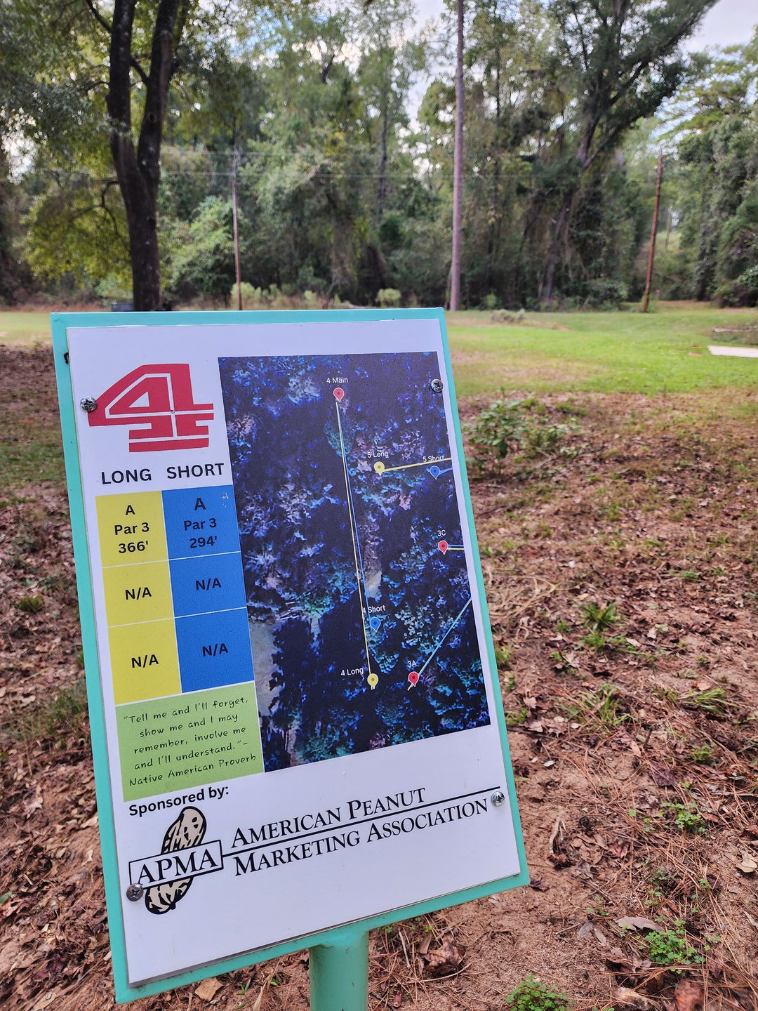 Tee sign