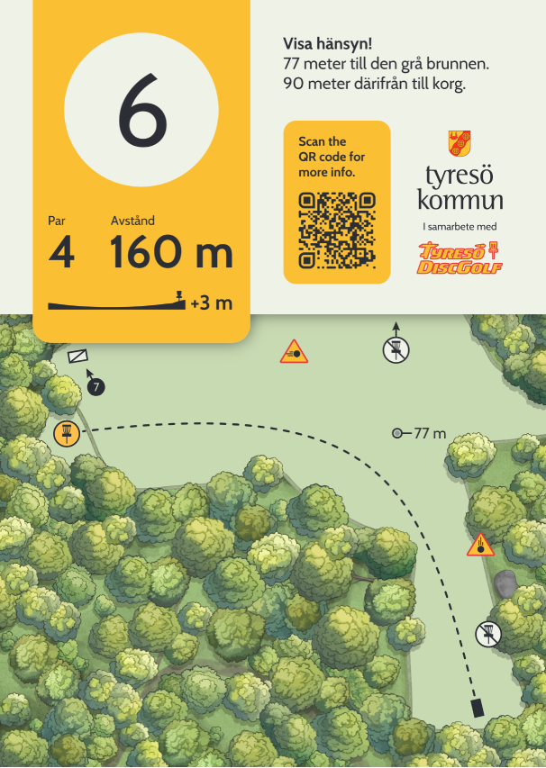 Hål 6. Hole 6. Hoyo 6. 第6洞.