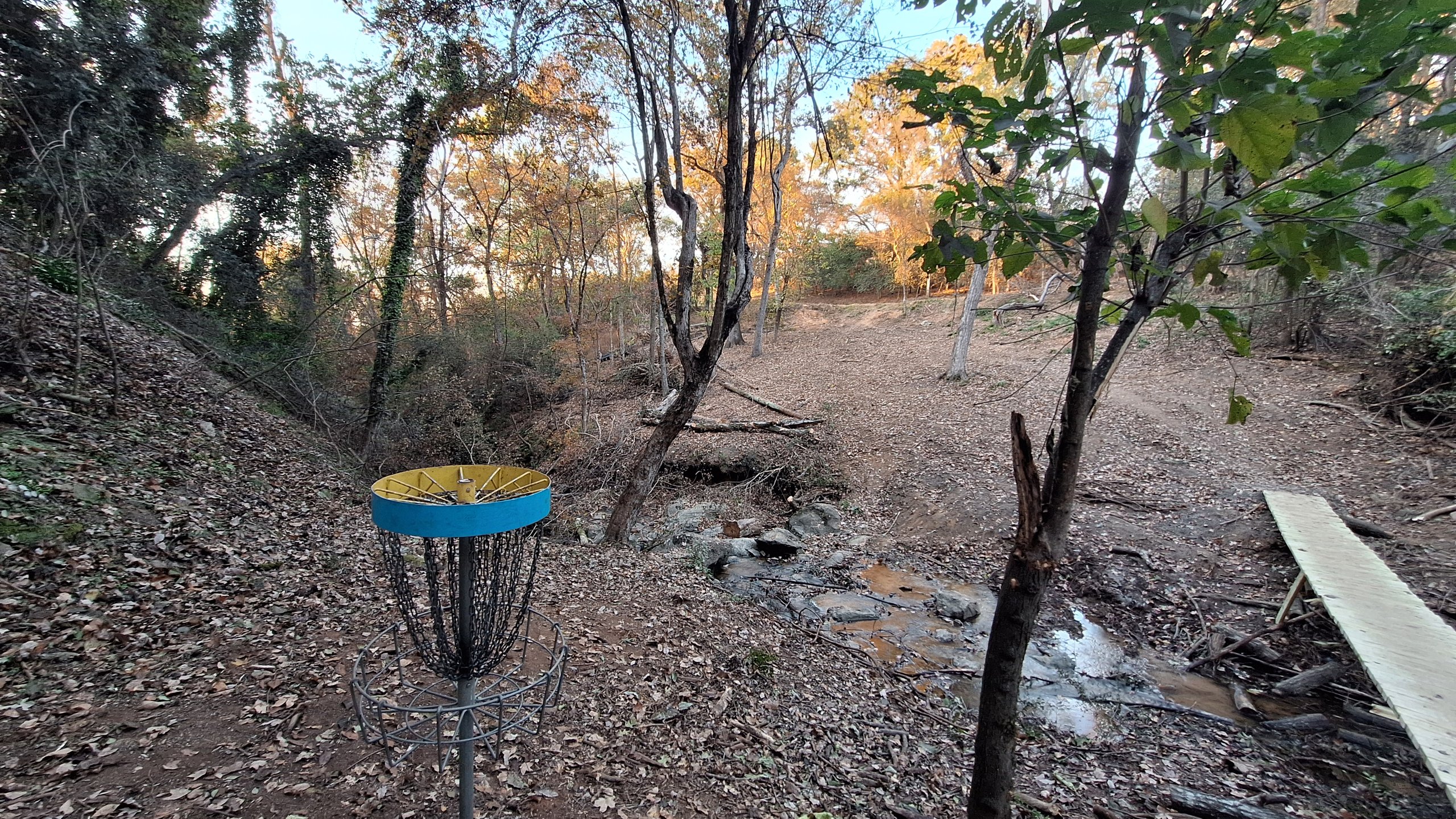 It's a beautiful creek, just make sure your disc  doesn't roll too far!