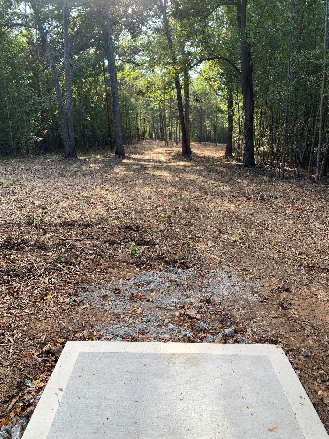 Hole 9 - Gold Tee (under construction)