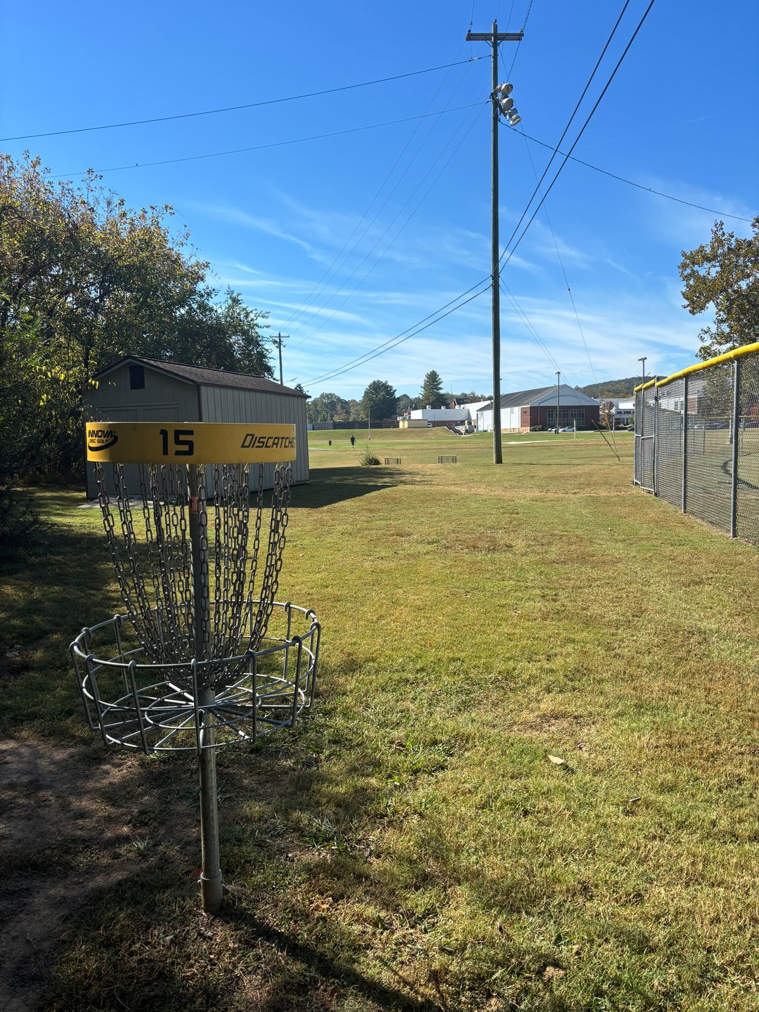 Hole #15 Basket to Tee