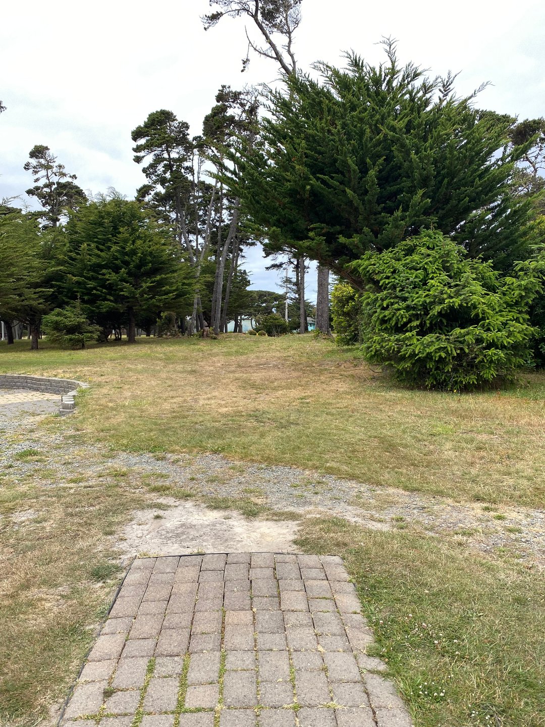 Looking down the fairway for Hole 1 on the Main layout and the Hole 2A on the Bandon 30 layout.