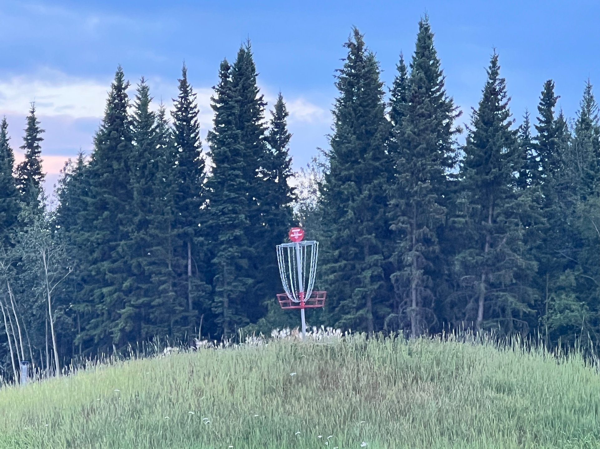 Hole four at dusk