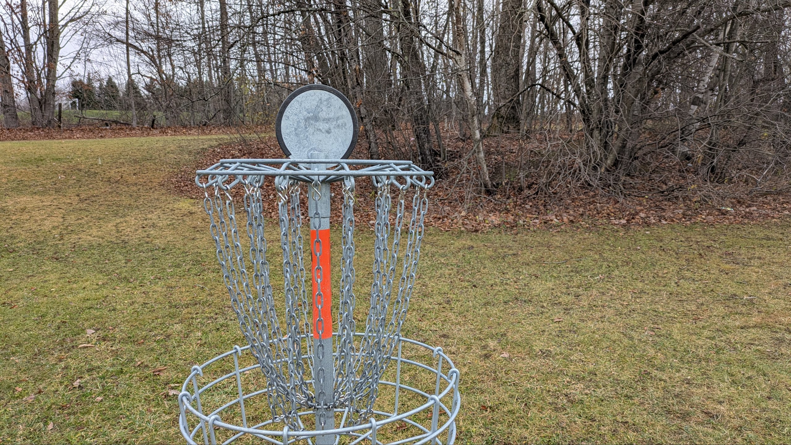 Basket for Hole 6 looking back toward Tee 6