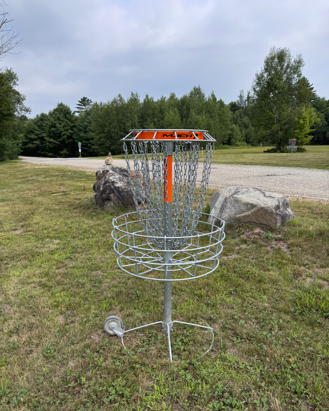 Hole 18 basket