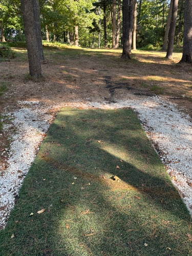 King Arthur - This hole begins the adventure. In the distance you can see a shining white tree (Excalibur). You must stay to the right or your journey will be difficult.