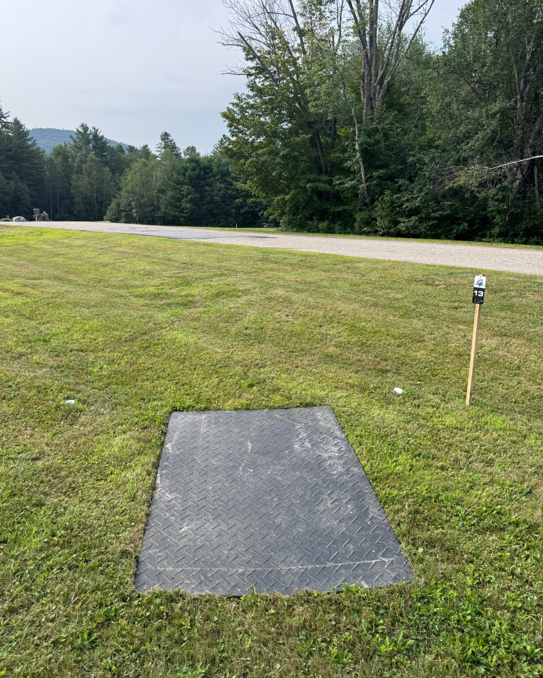 Hole 13 tee pad