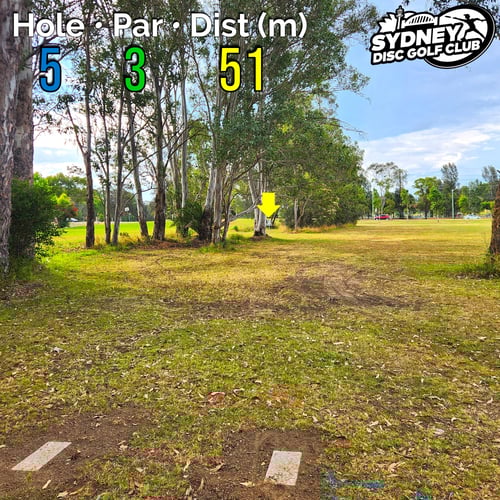 Hole 5 - Par 3 - 51 m