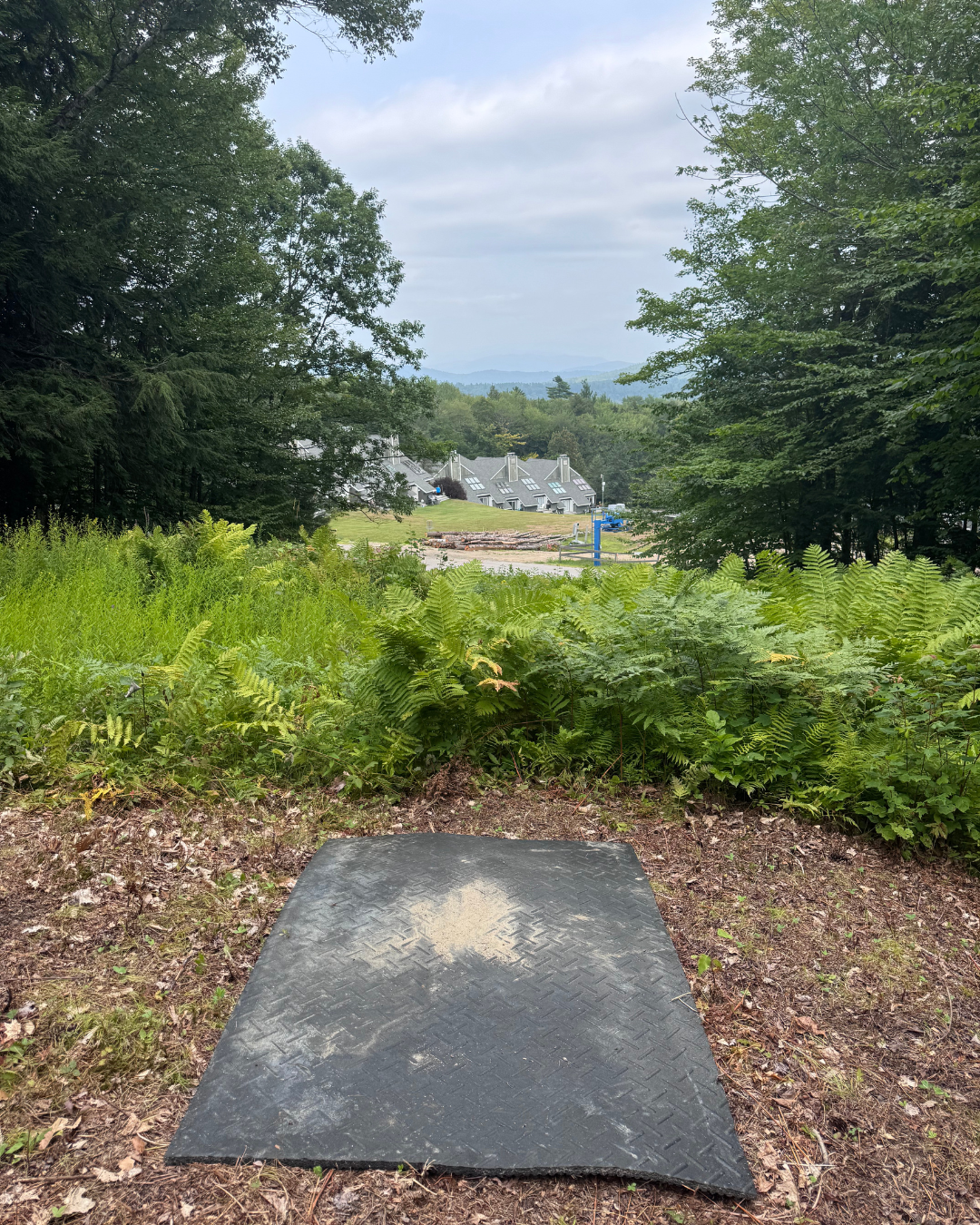 Hole 4 tee pad
