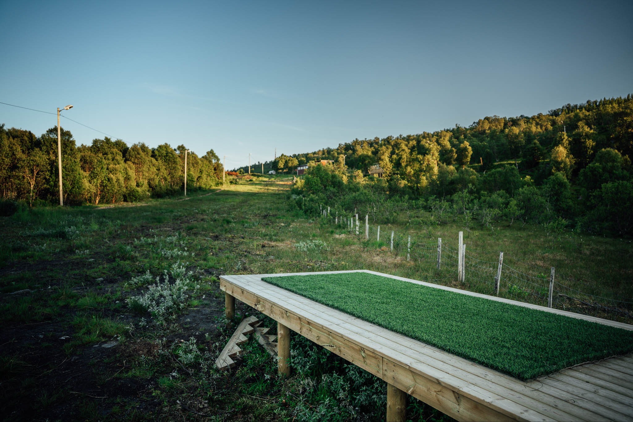 Tee hull 20 mot fairway