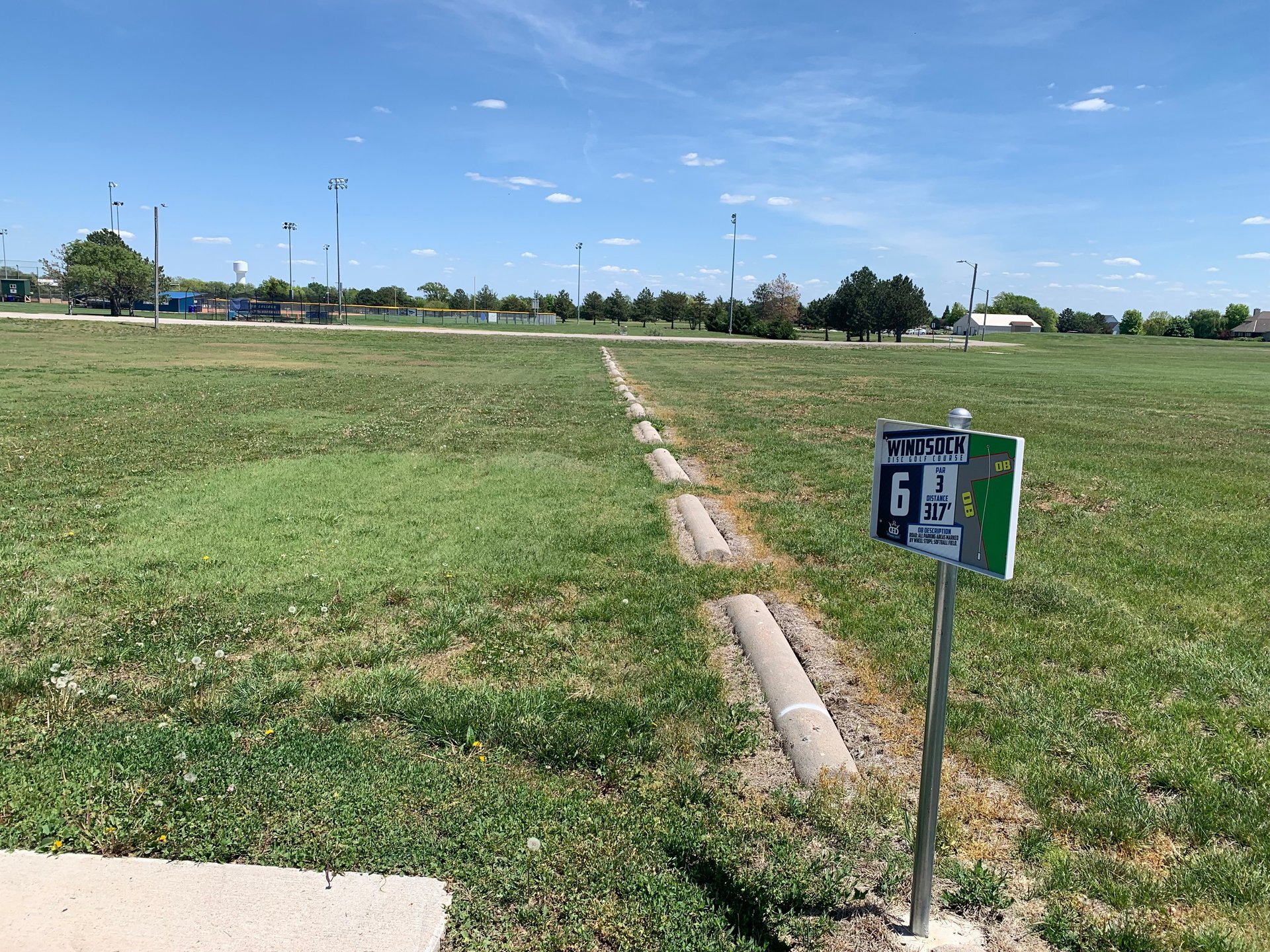 Hole 6 tee.