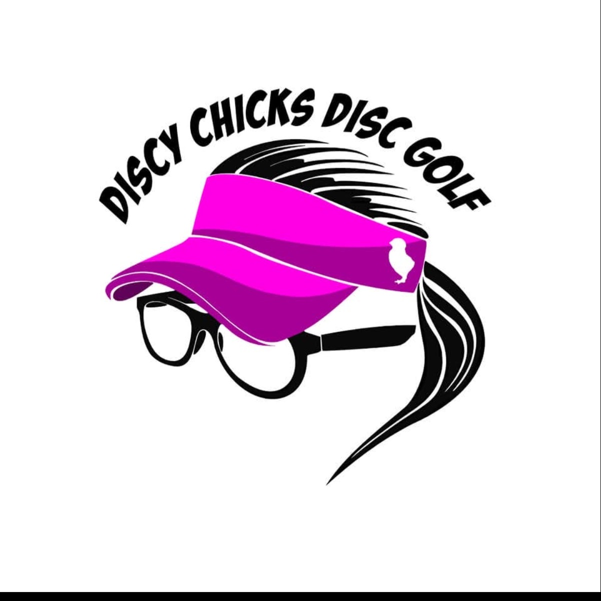 Discy Chicks Disc Golf  logo