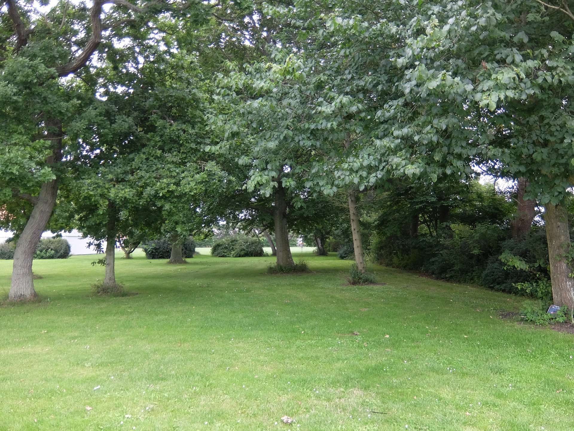 Tee 7 behind the football shed and here you have to avoid the trees to twist back into basket 3
