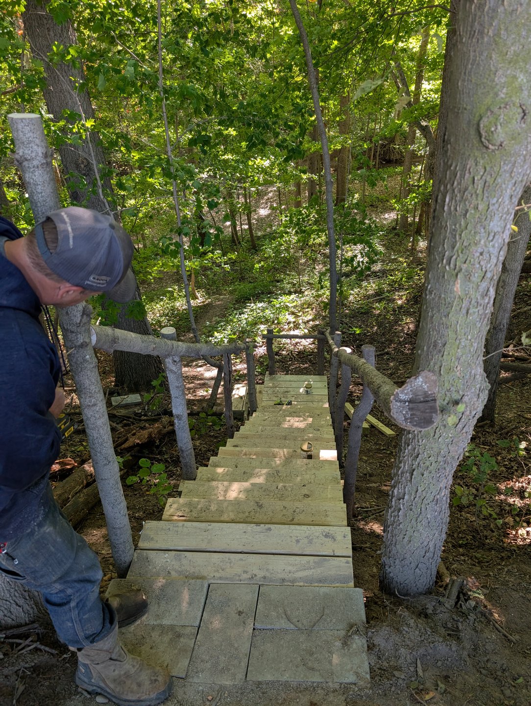 Stairway from 13 to 14.