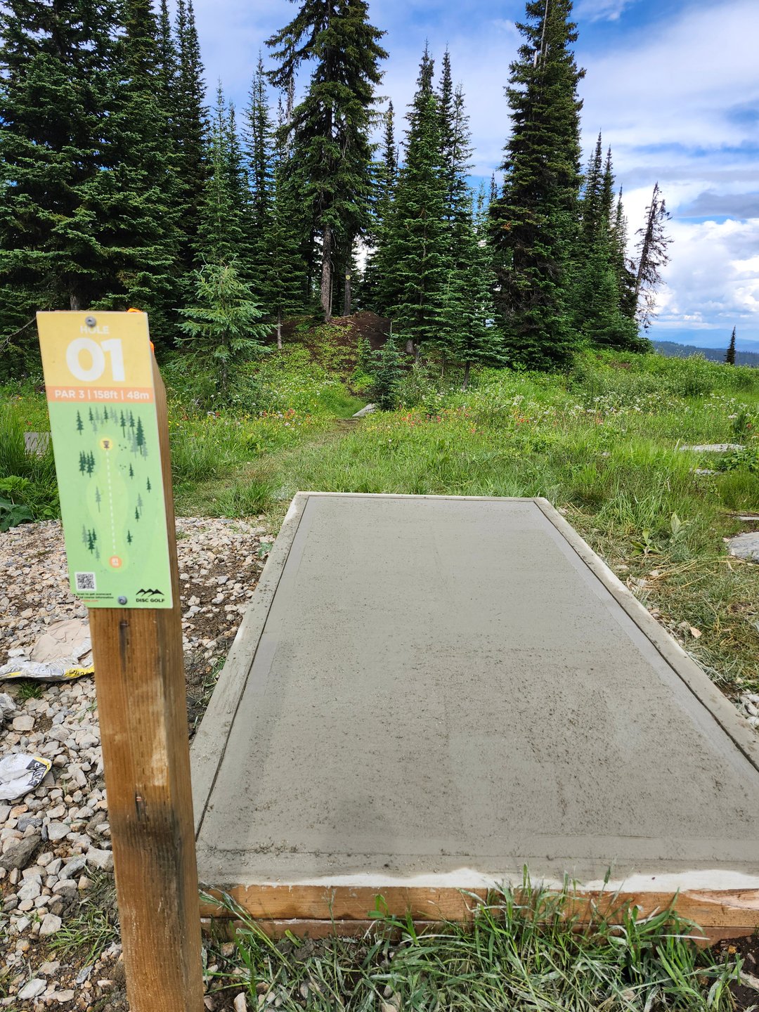 New Concrete tee decks!