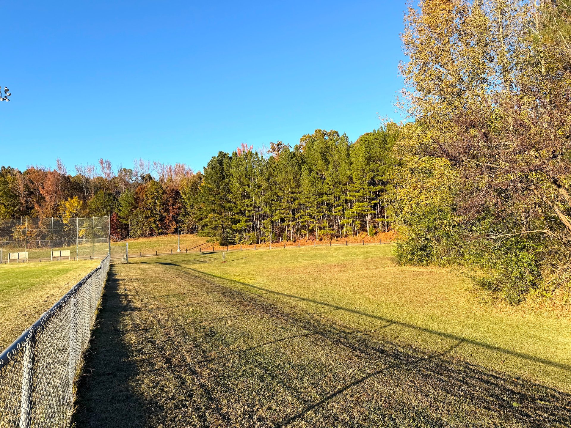 Hole 23 Approaching the Basket