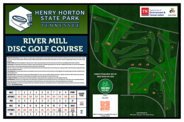 Course Map by HB Clark Signature course Designs