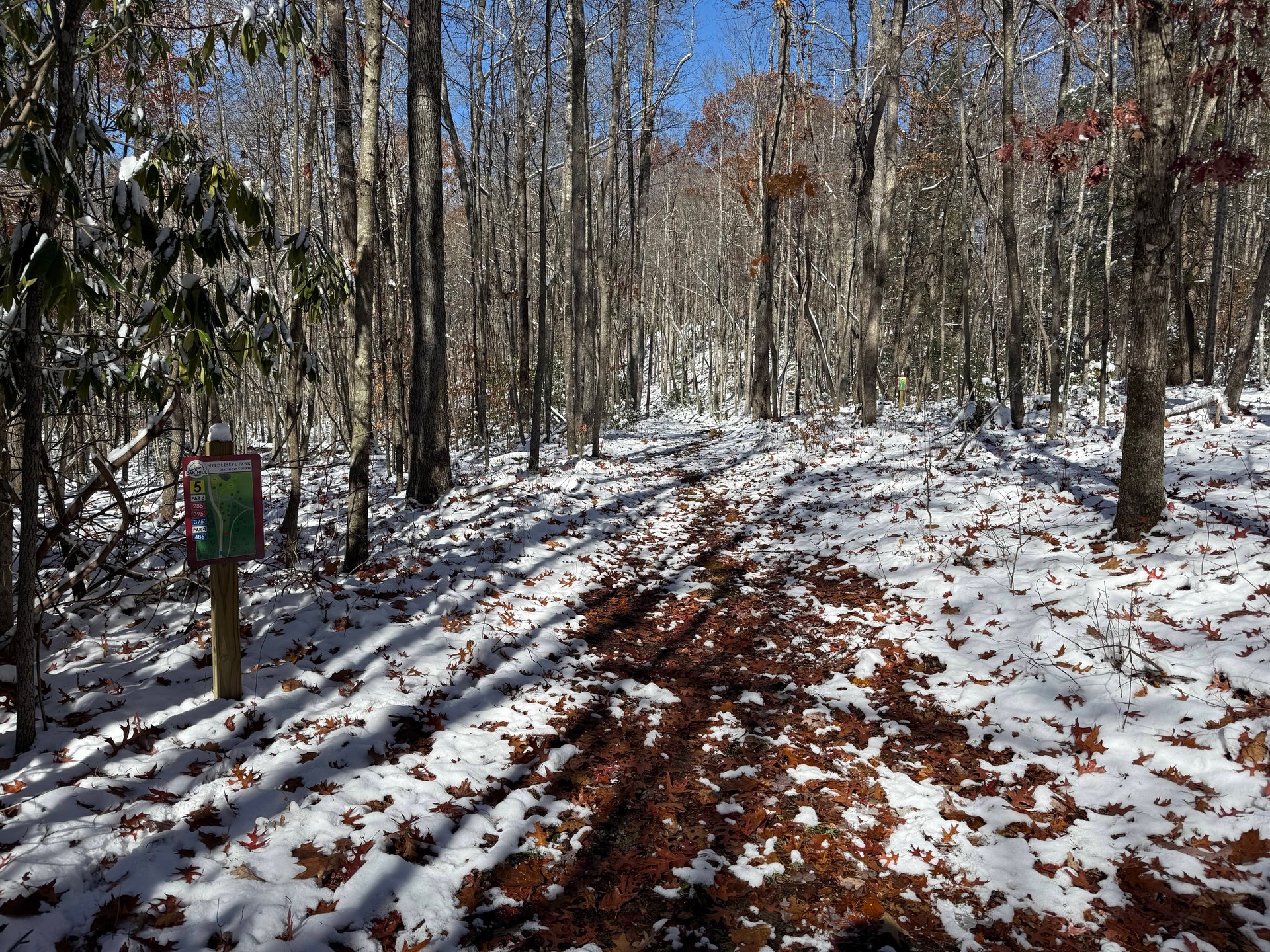 View from the long teepad