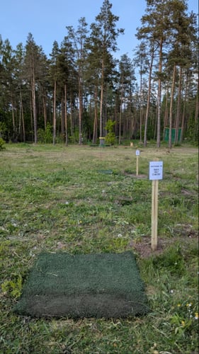 Hole 9 PRO and AM teepads.