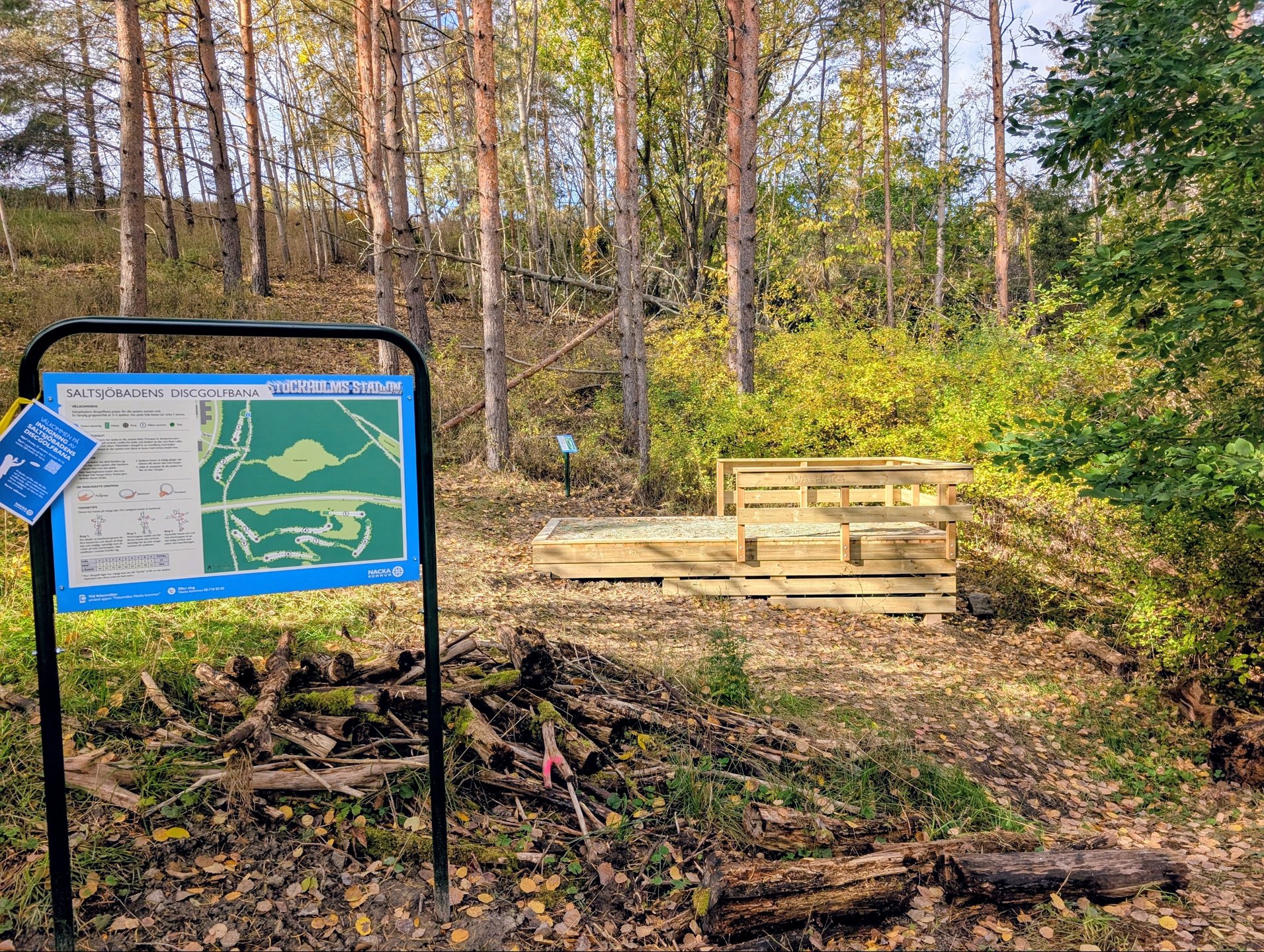 Saltsjöbadens Discgolfbana