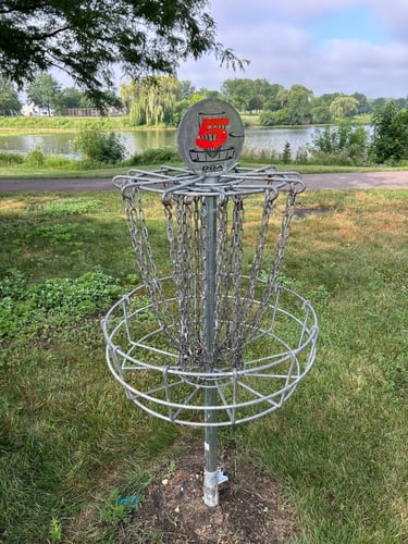 The basket signs are sometimes wrong. This is basket 6.
