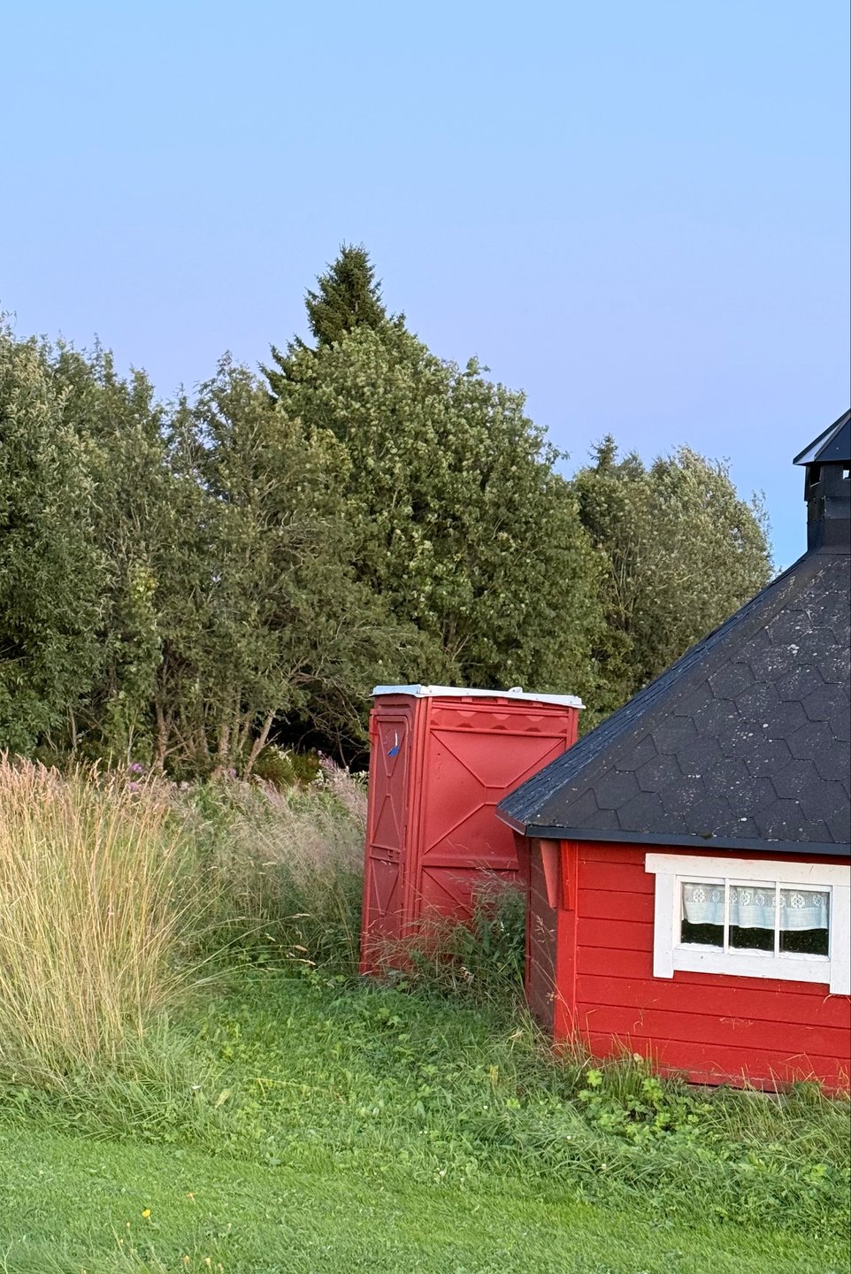Festivaltoalett ved hull 1