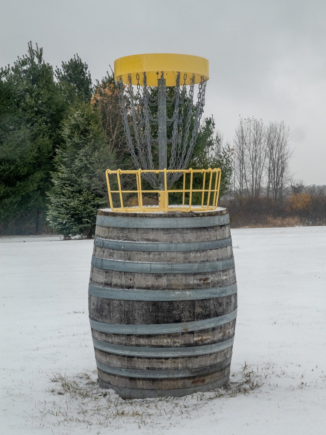 Barrel Basket for Hole 4 Long.