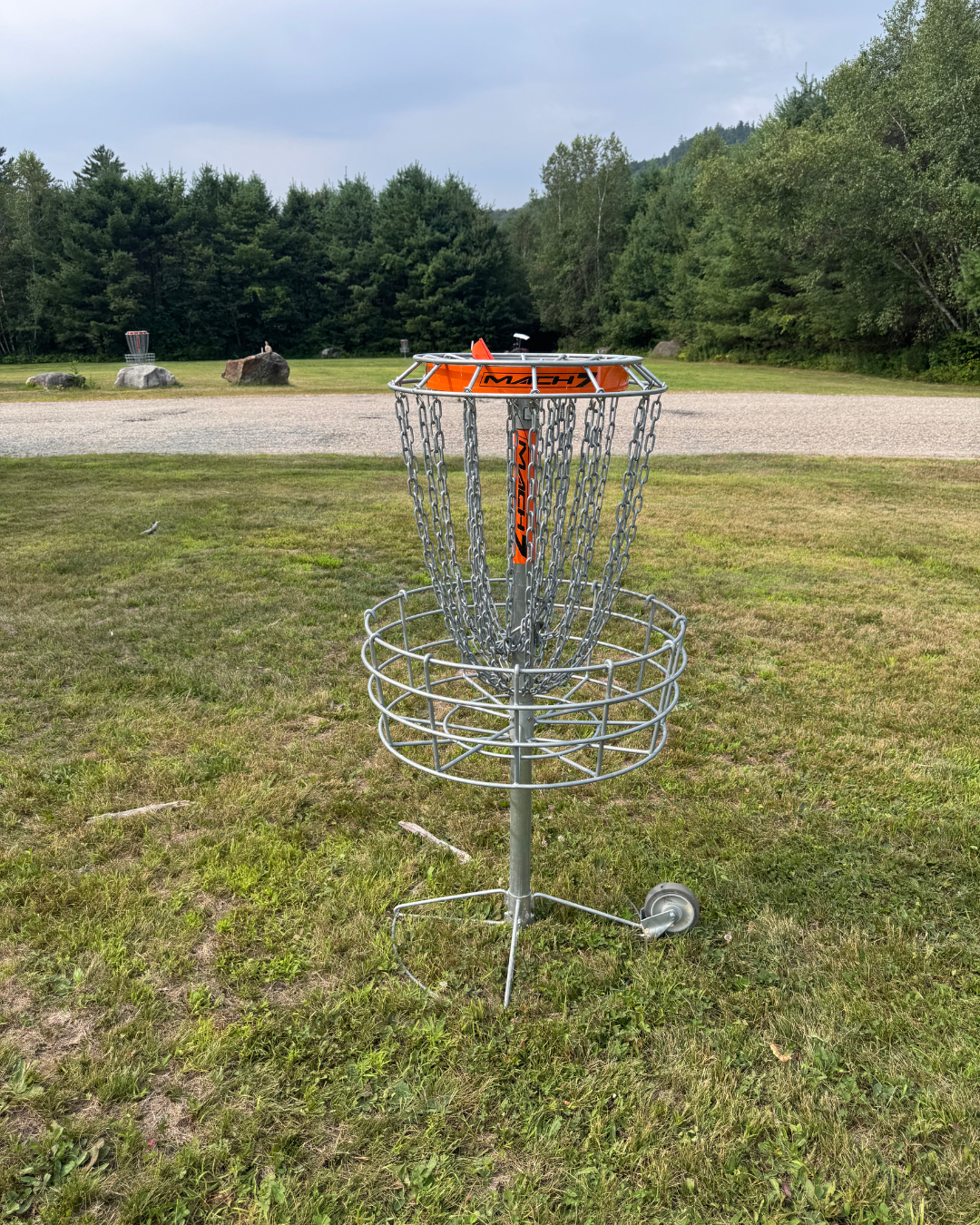 Hole 11 basket