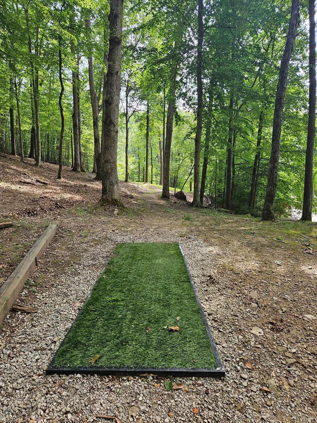 Short Tee Pad. Short Basket Straight, Long Basket Straight then Left.