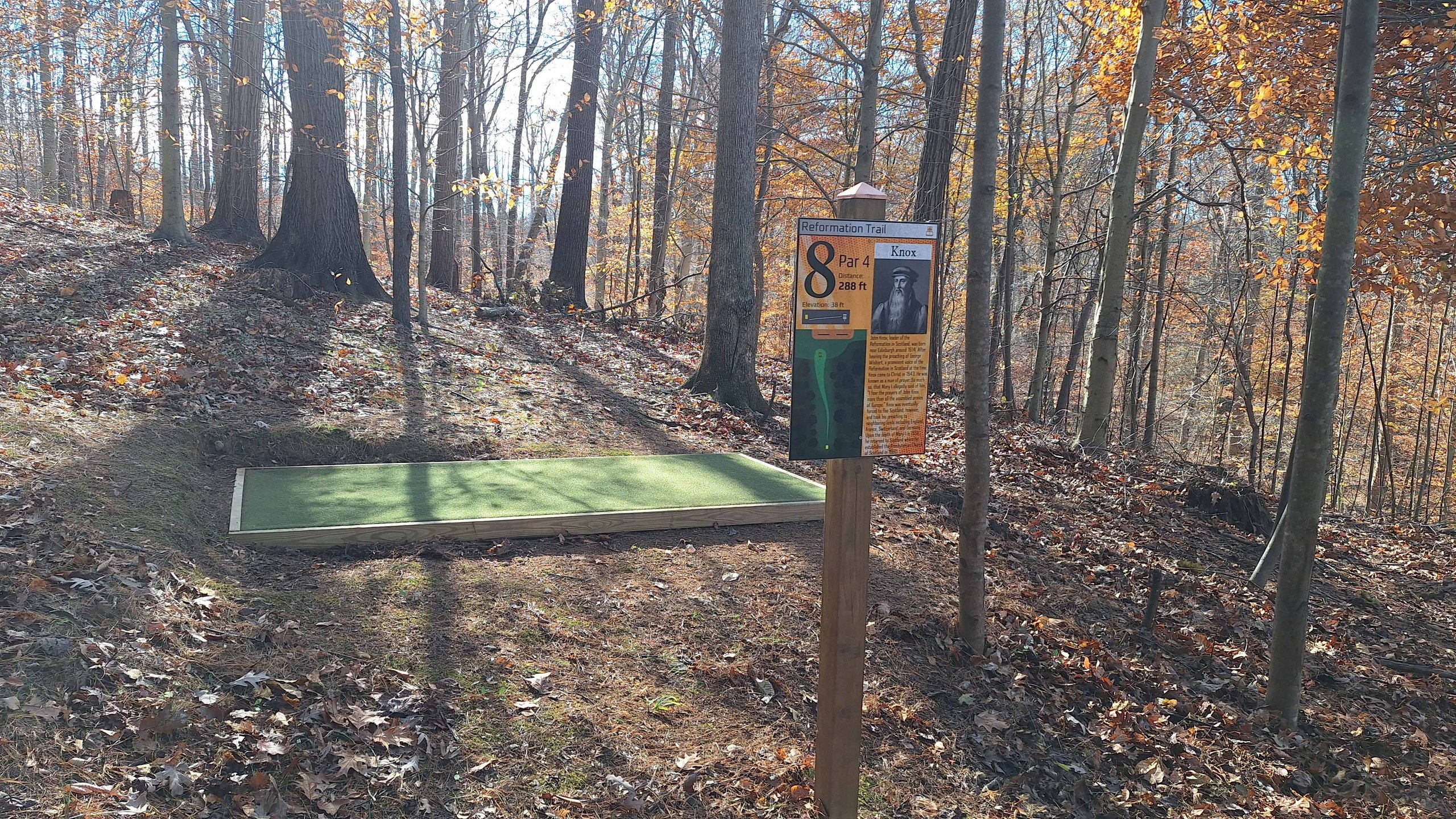Hole 8 Tee Pad
