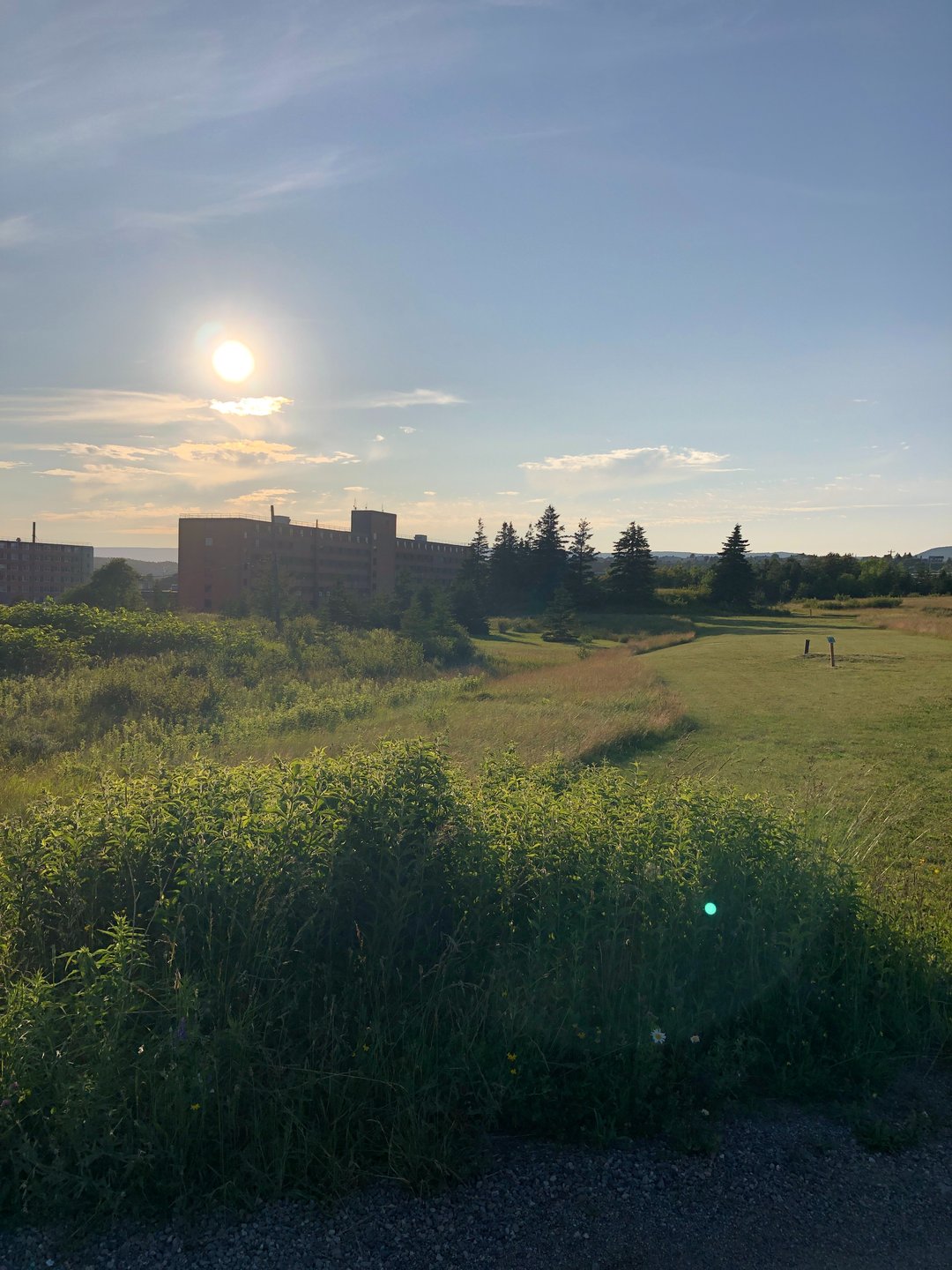 Hole 2 from blue tee
