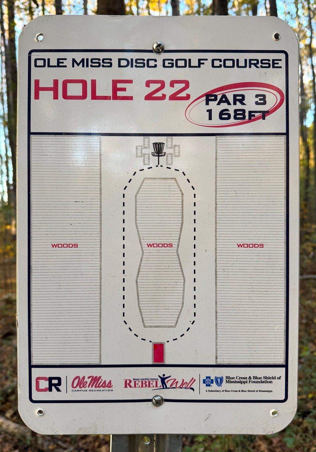 Hole 22 Sign