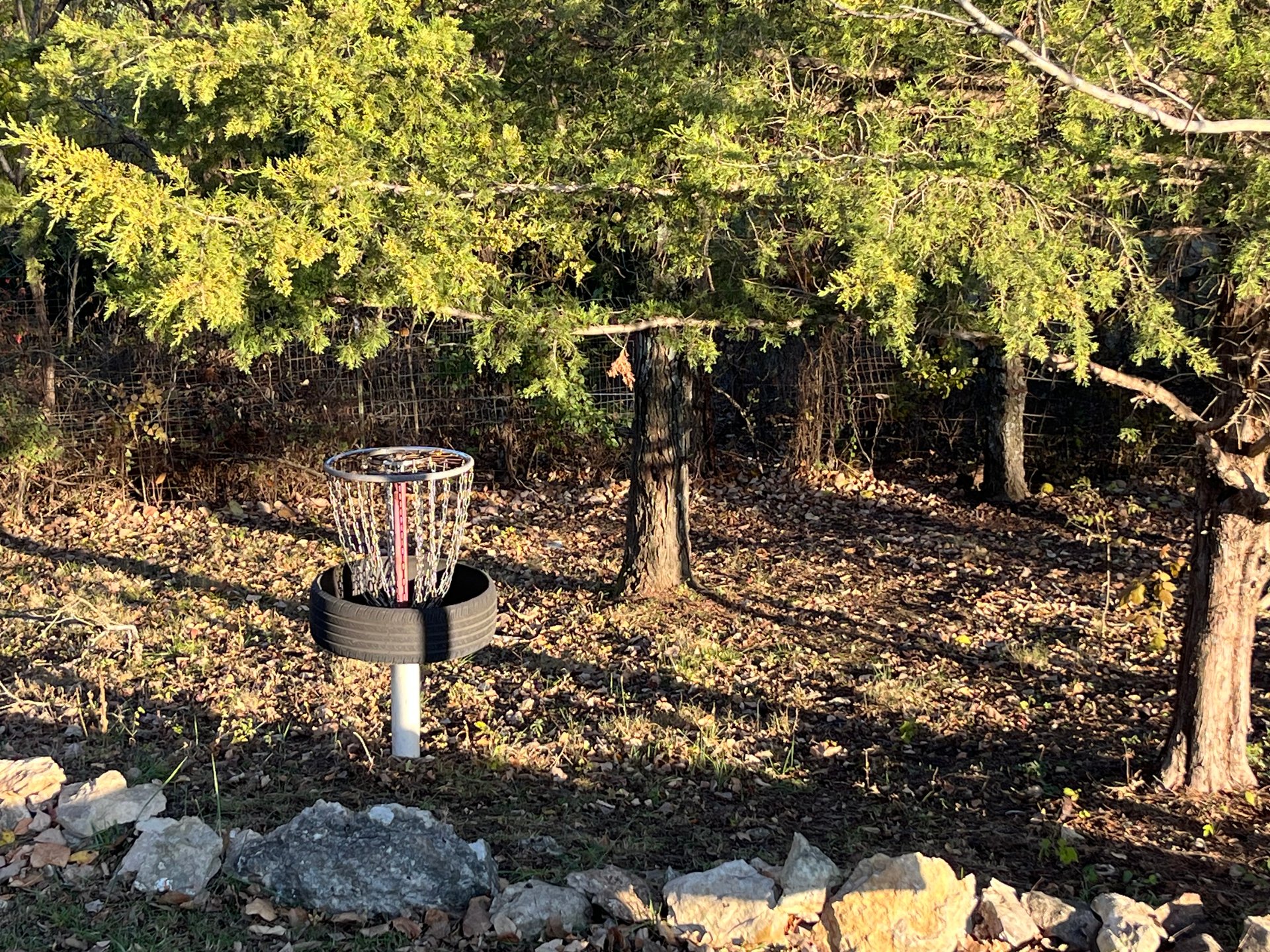 basket for hole 9 and 18.