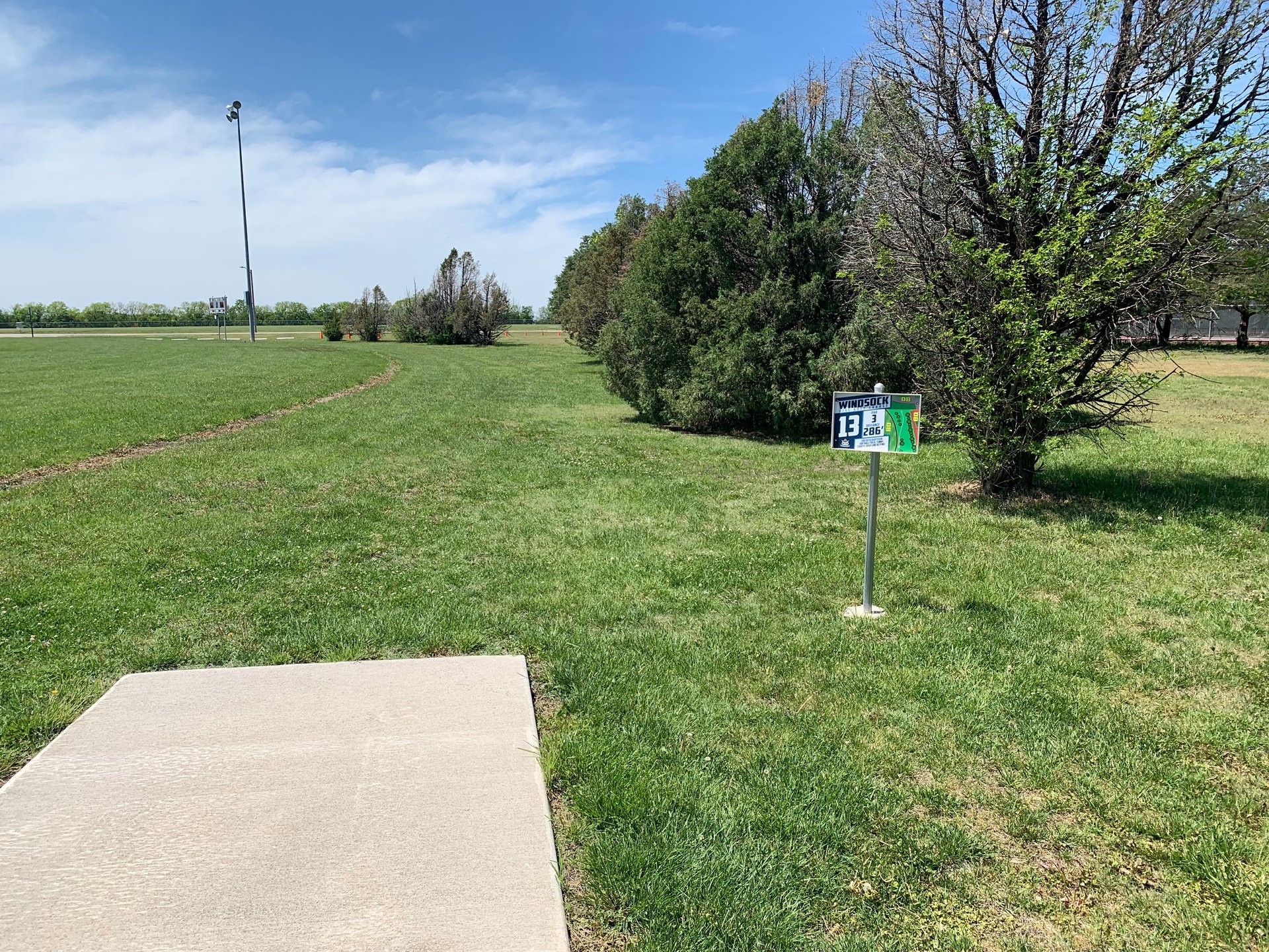 Hole 13 tee.