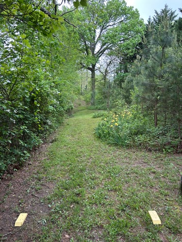 Hole 1 spring 2025
