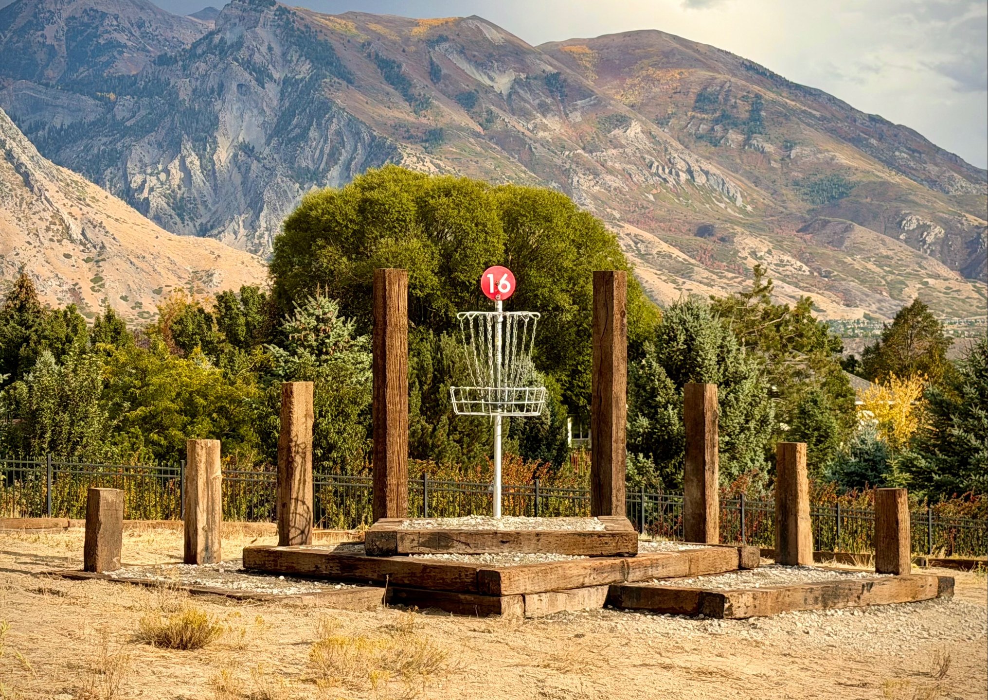 "The Beacon" is an island hole.