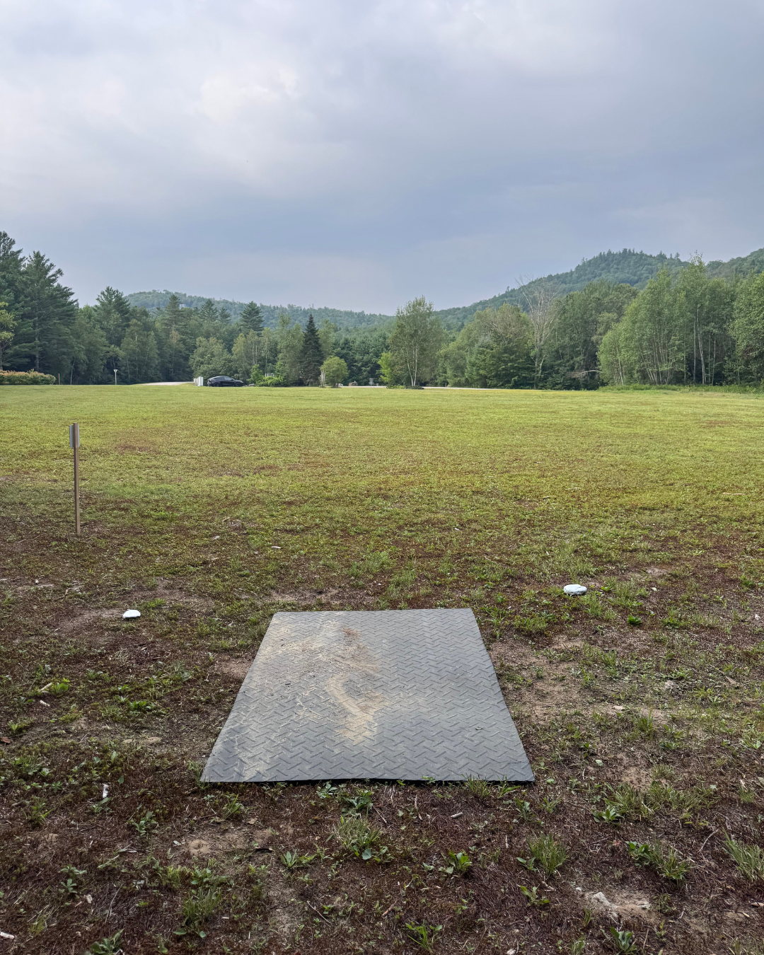 Hole 11 of the redesigned course