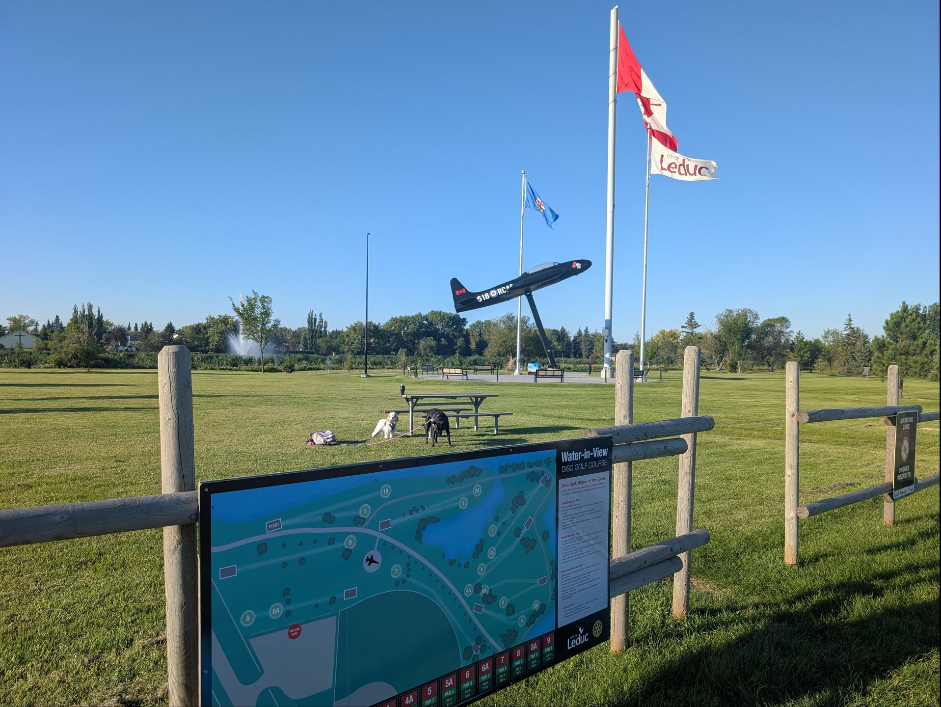 Course Layout Sign/Entrance