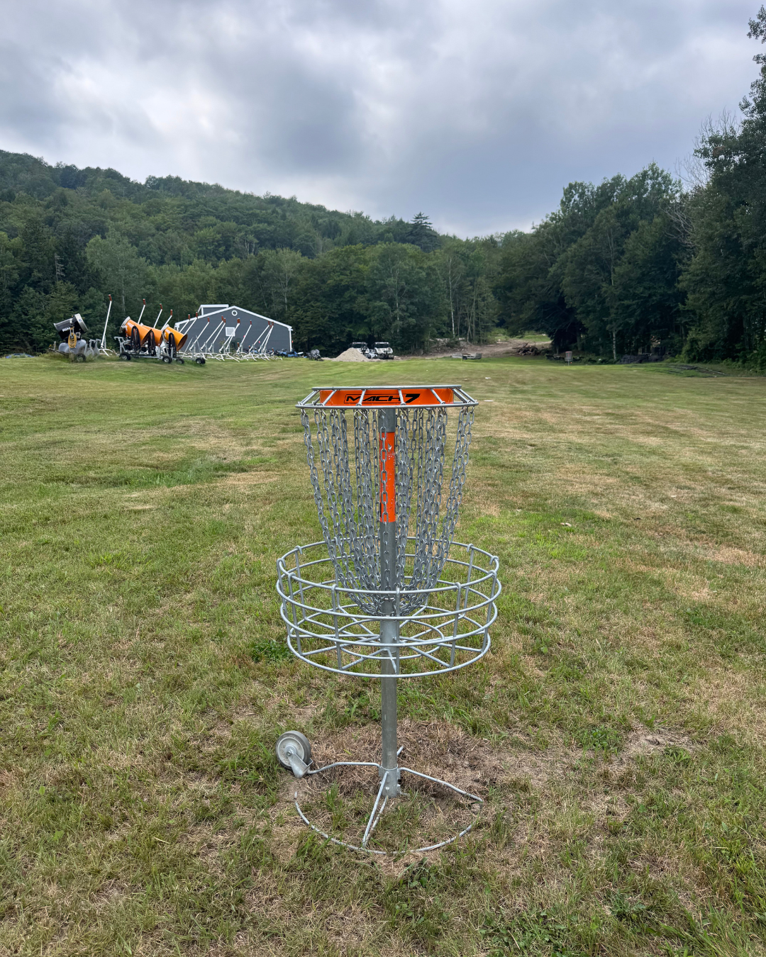 Hole 6 basket