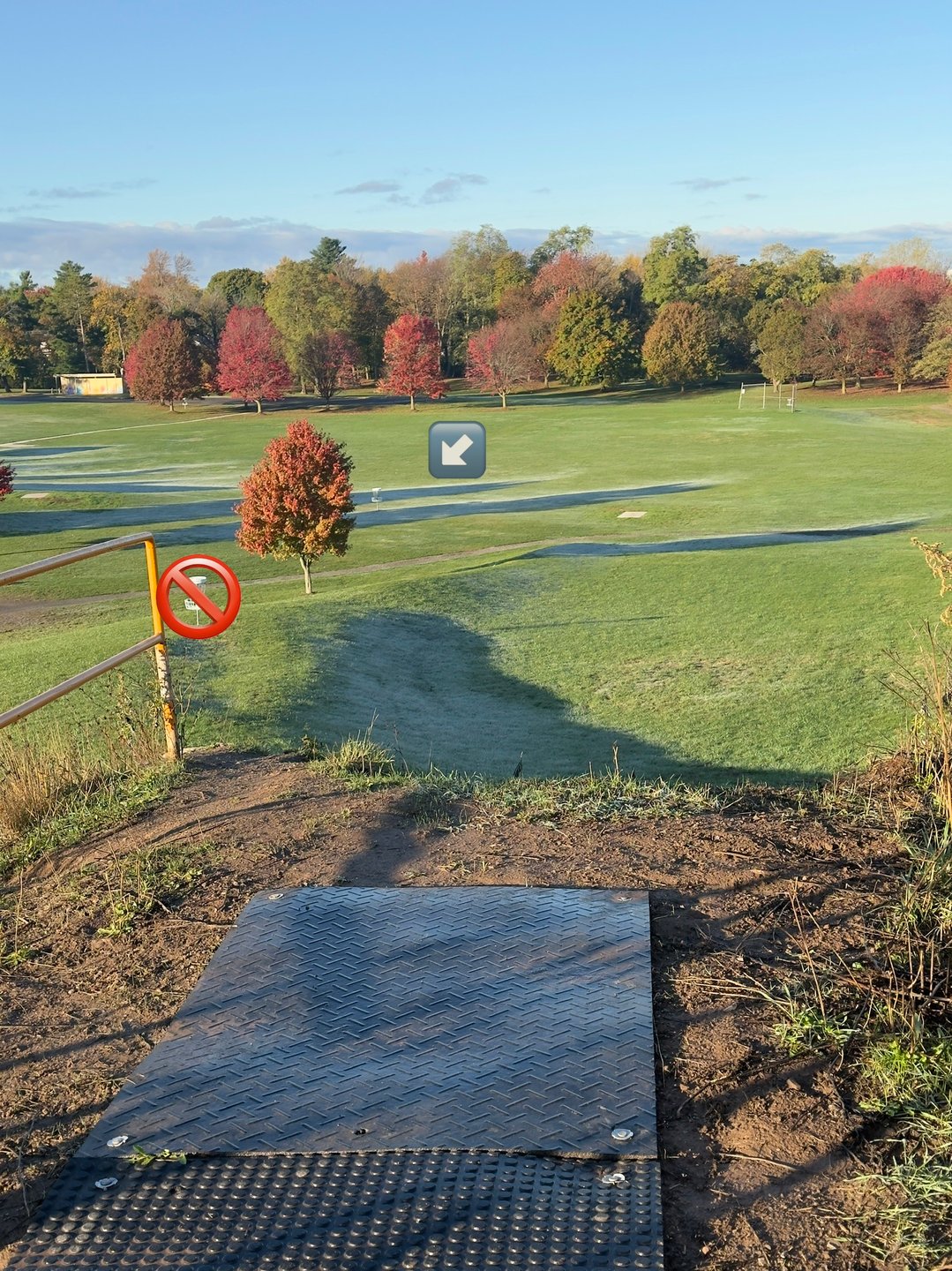 Shoot at the 2nd basket 