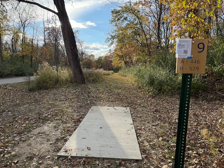 Hole 9 Tee Pad
