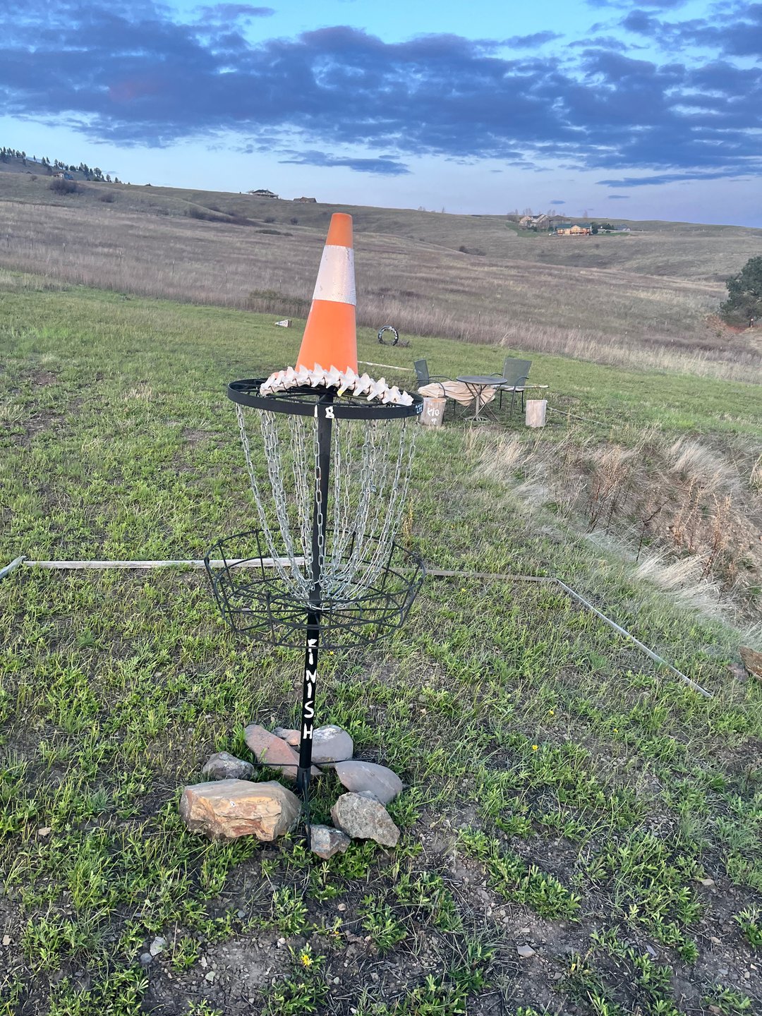Basket hole 9 and 18.  