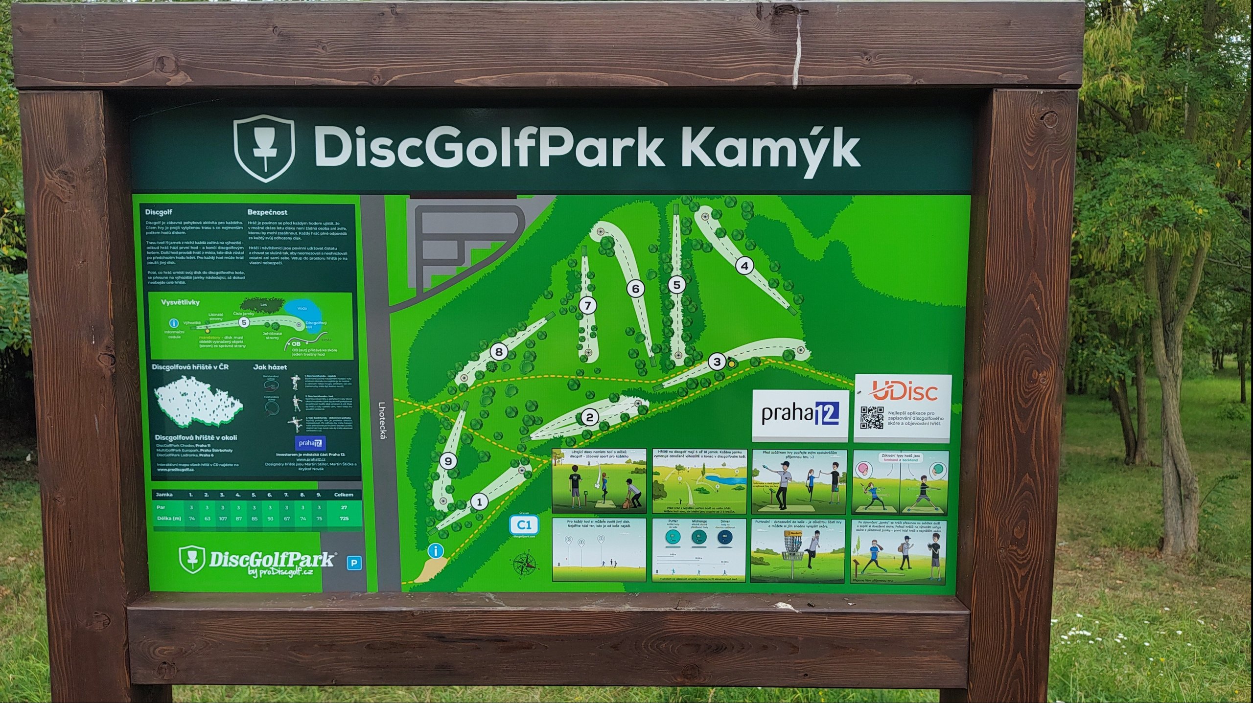 DiscGolfPark Kamýk 