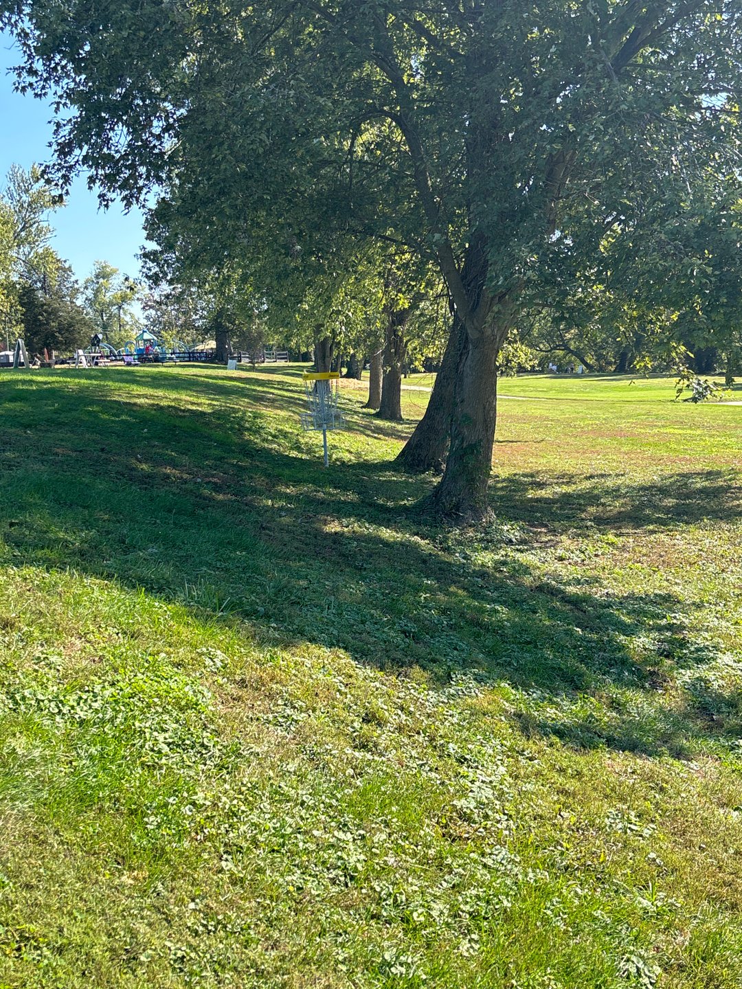 Hole 9 green 