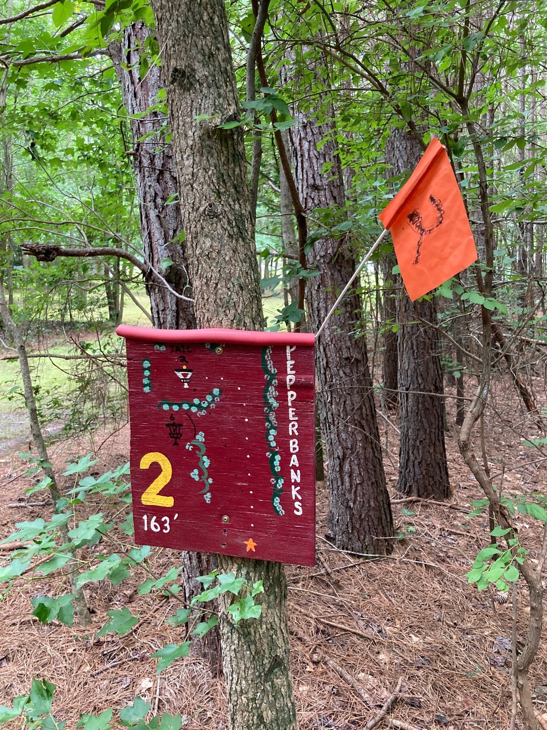 Tee sign for 2