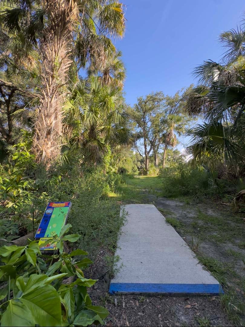 Long/blue tee pad