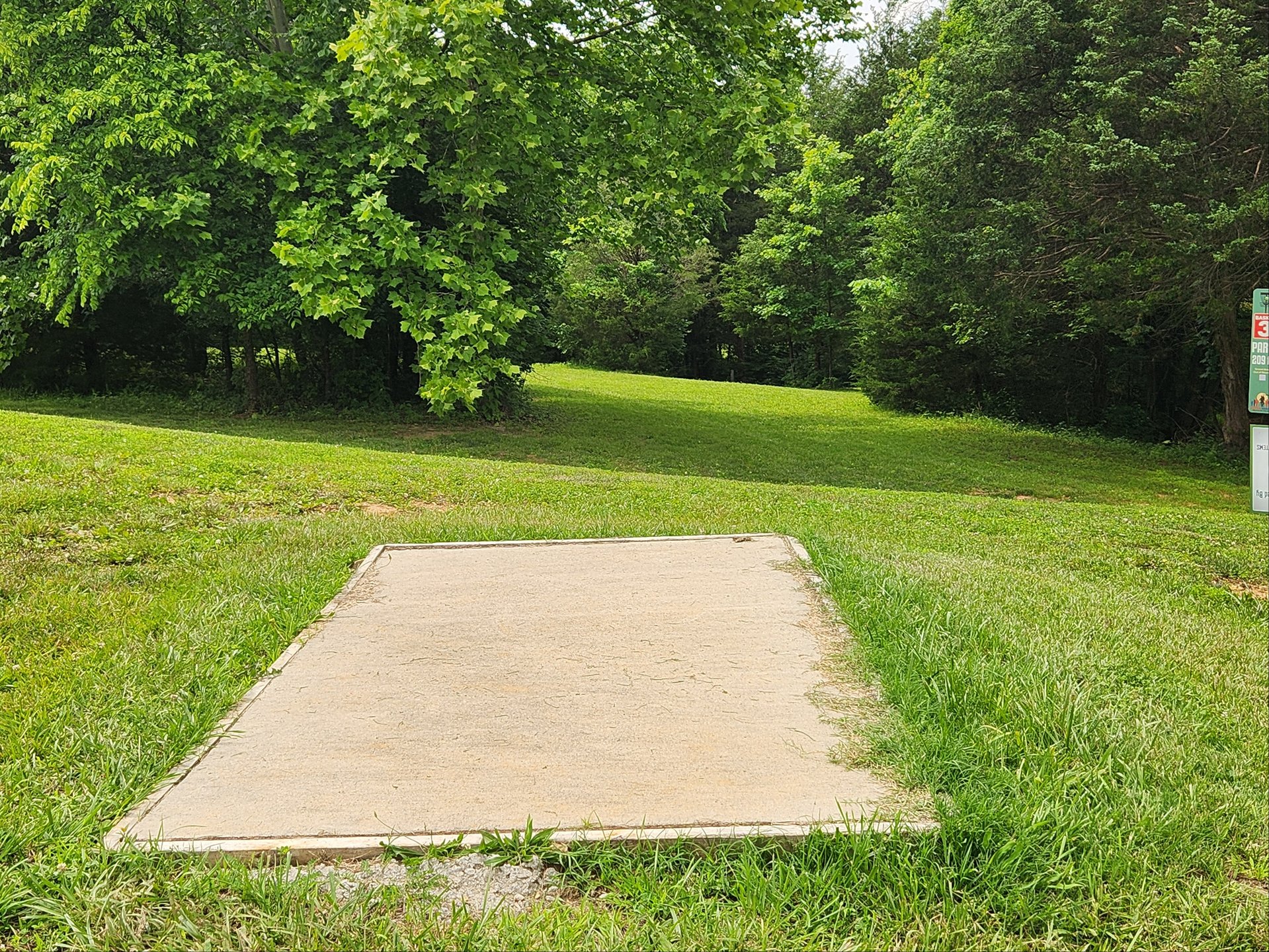 Tee pad