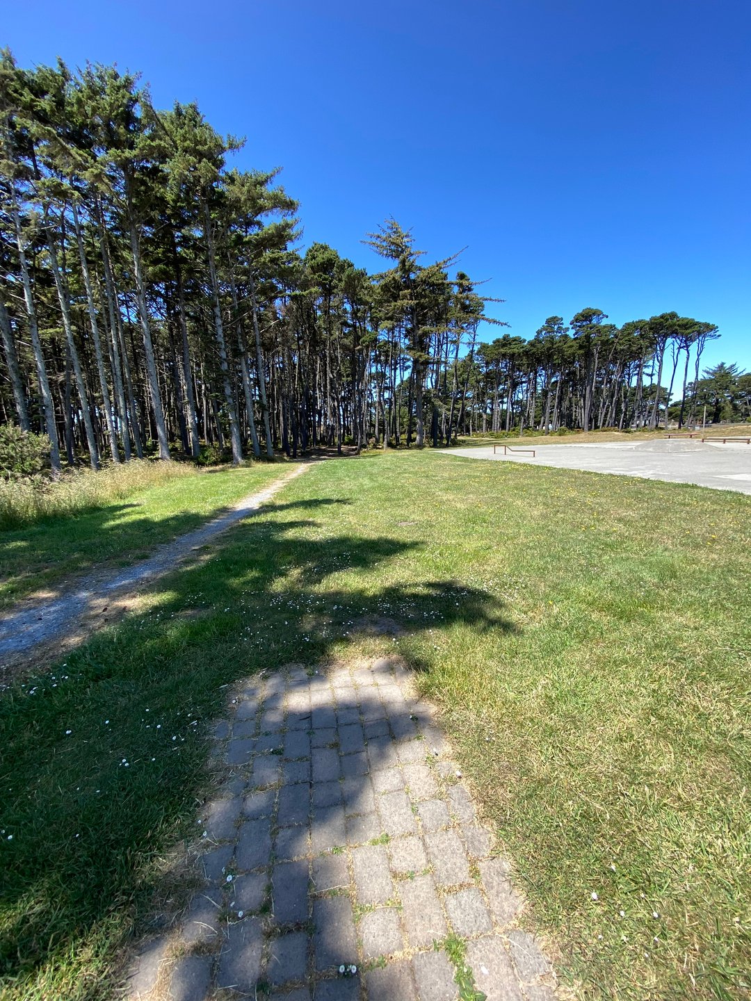 Tee pad for Hole 15 on the Main layout and Hole 22A on the Bandon 30 layout.