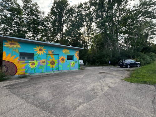 Parking during school hours location, Pump station at 375 Hinesburg Road.